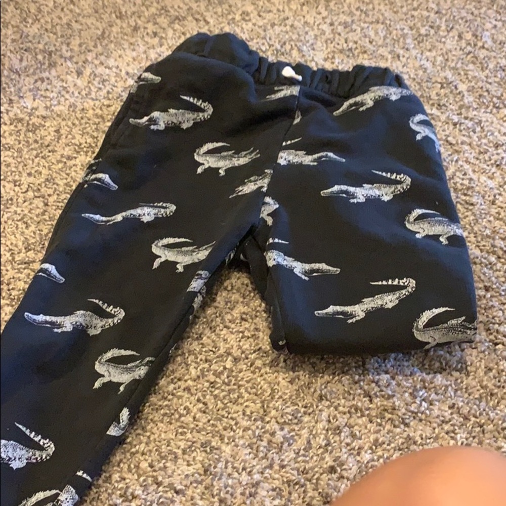 Used black joggers